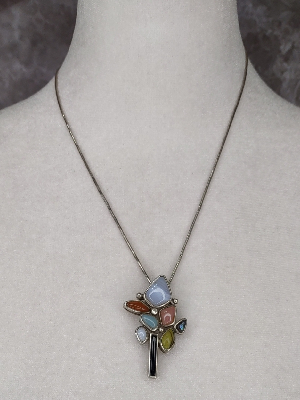 Vintage Whitney Kelly Gemstone Pendant